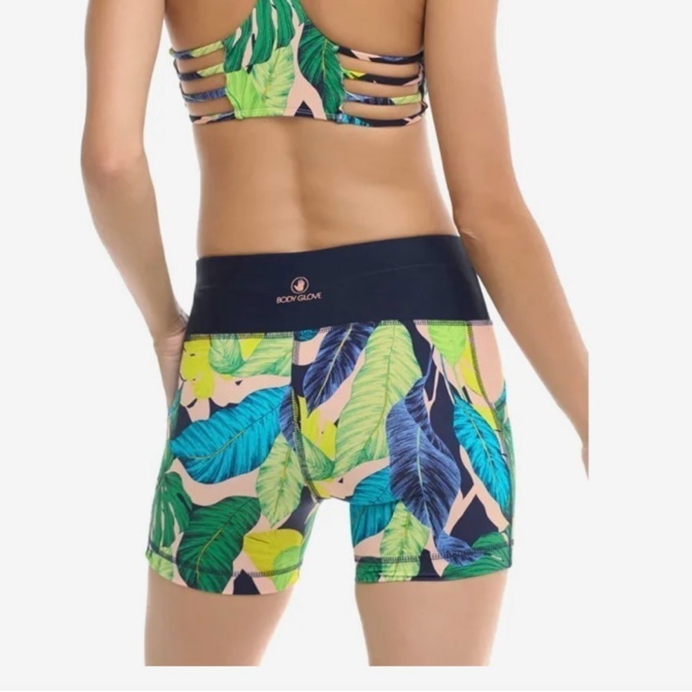 Body Glove Swim Splash Shorts Bathing suit bottoms Woman Teen Floral, size XS